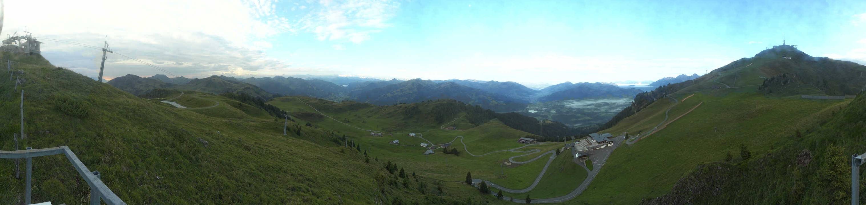 Archiv Foto Webcam Blick vom Kitzbüheler Hornköpfl