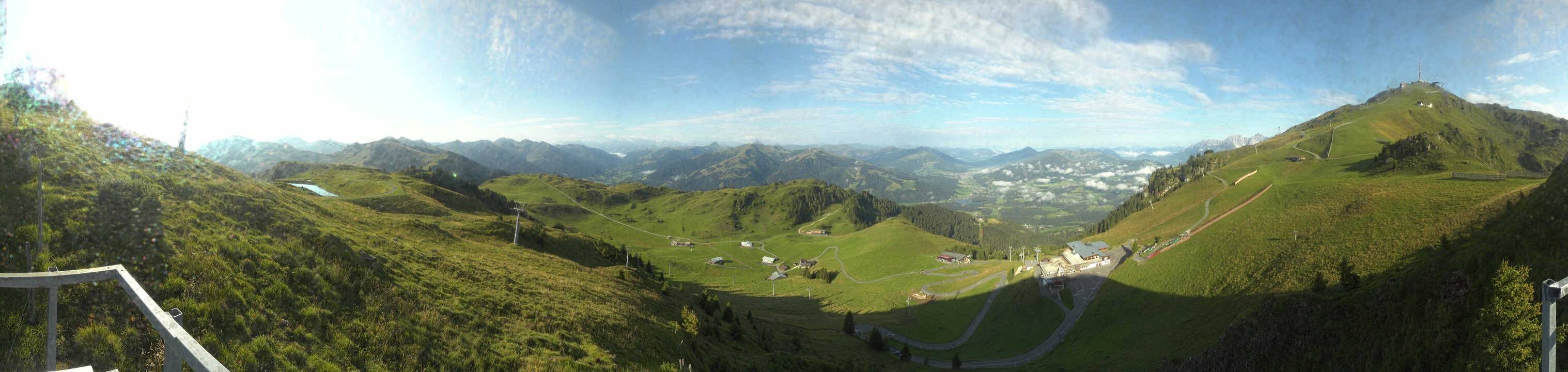 Archiv Foto Webcam Blick vom Kitzbüheler Hornköpfl