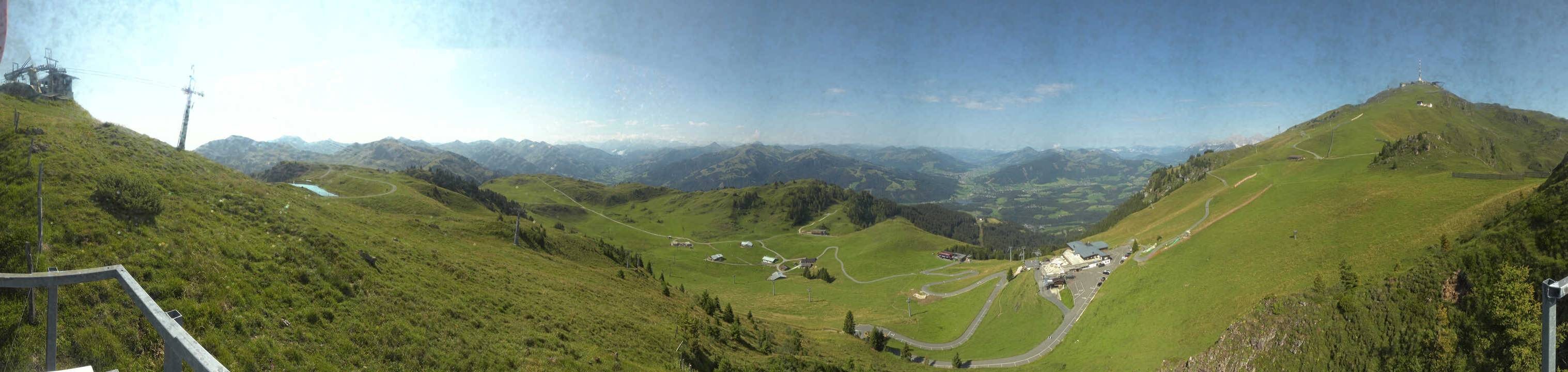 Archiv Foto Webcam Blick vom Kitzbüheler Hornköpfl