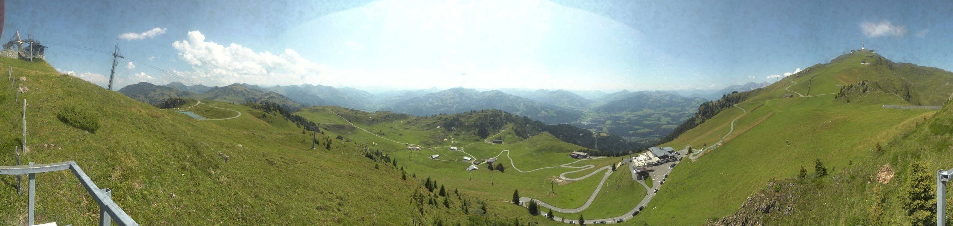 Archived image Webcam Kitzbüheler Hornköpfl - Tyrol