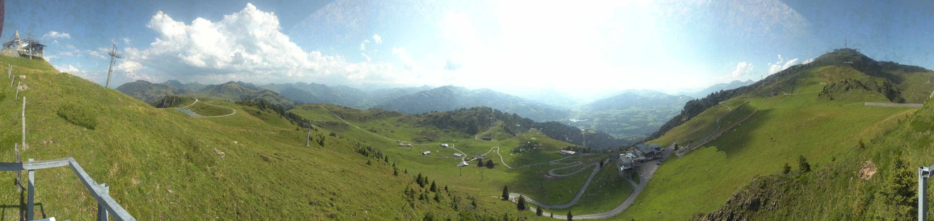 Archived image Webcam Kitzbüheler Hornköpfl - Tyrol