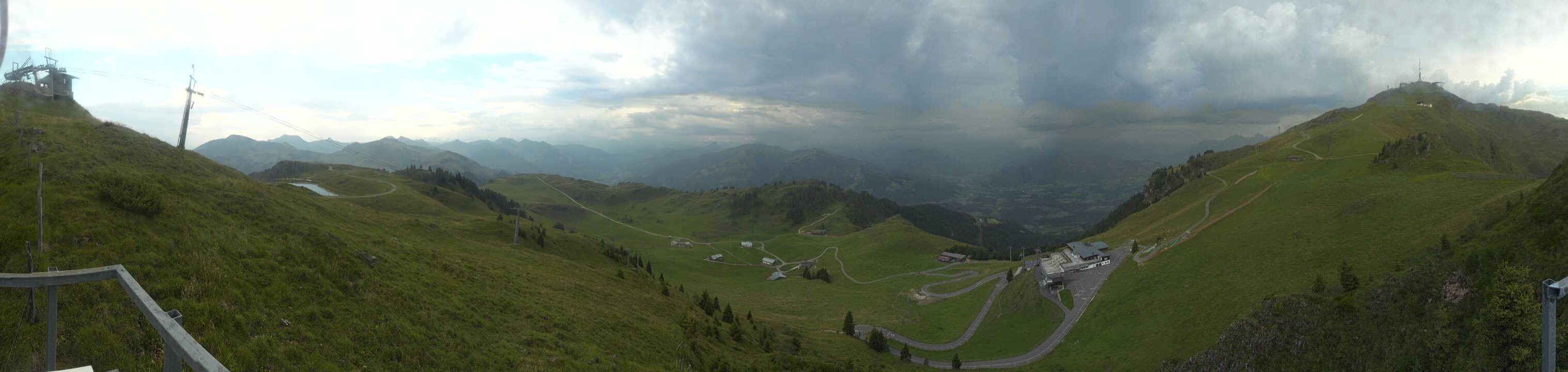 Archived image Webcam Kitzbüheler Hornköpfl - Tyrol