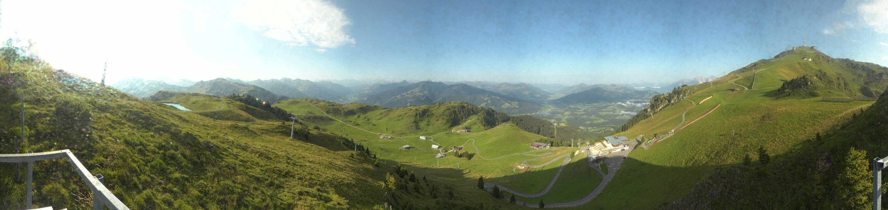Archiv Foto Webcam Blick vom Kitzbüheler Hornköpfl