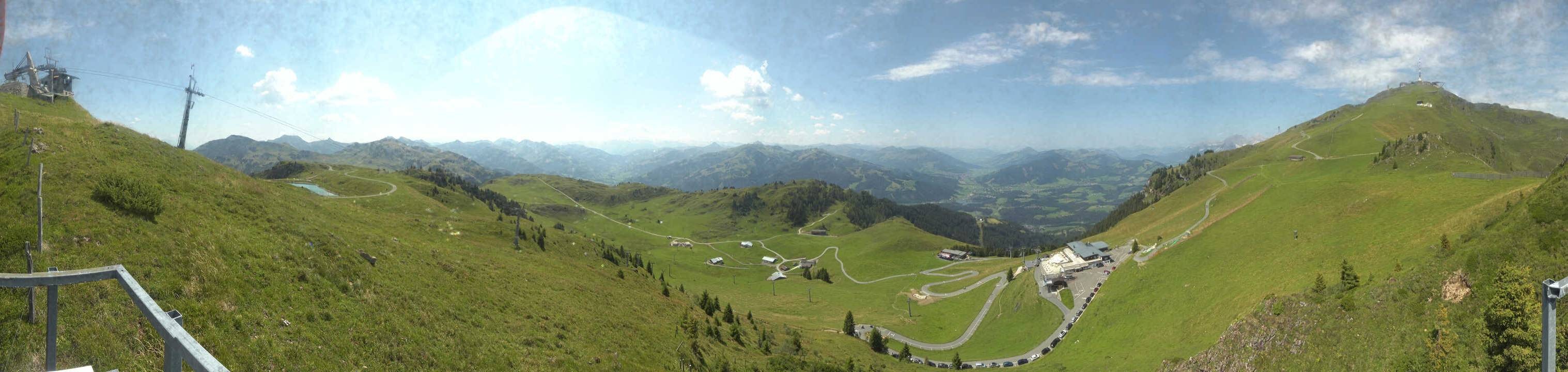 Archiv Foto Webcam Blick vom Kitzbüheler Hornköpfl