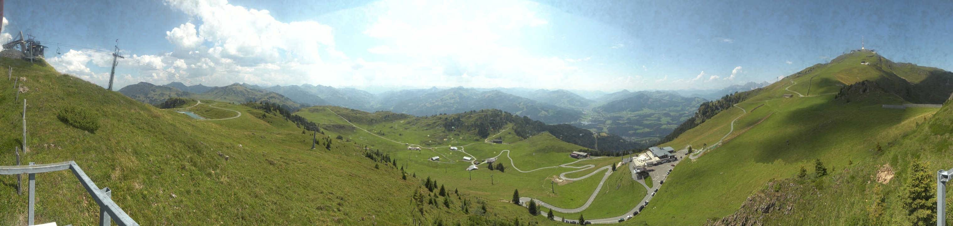 Archiv Foto Webcam Blick vom Kitzbüheler Hornköpfl
