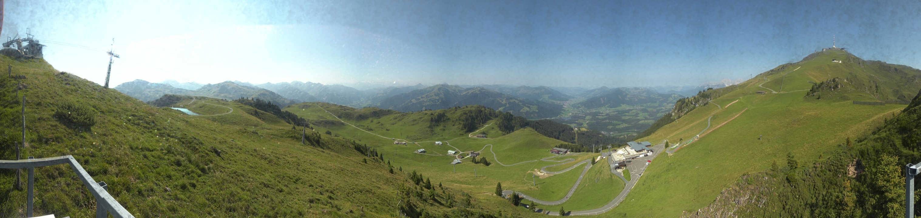 Archived image Webcam Kitzbüheler Hornköpfl - Tyrol