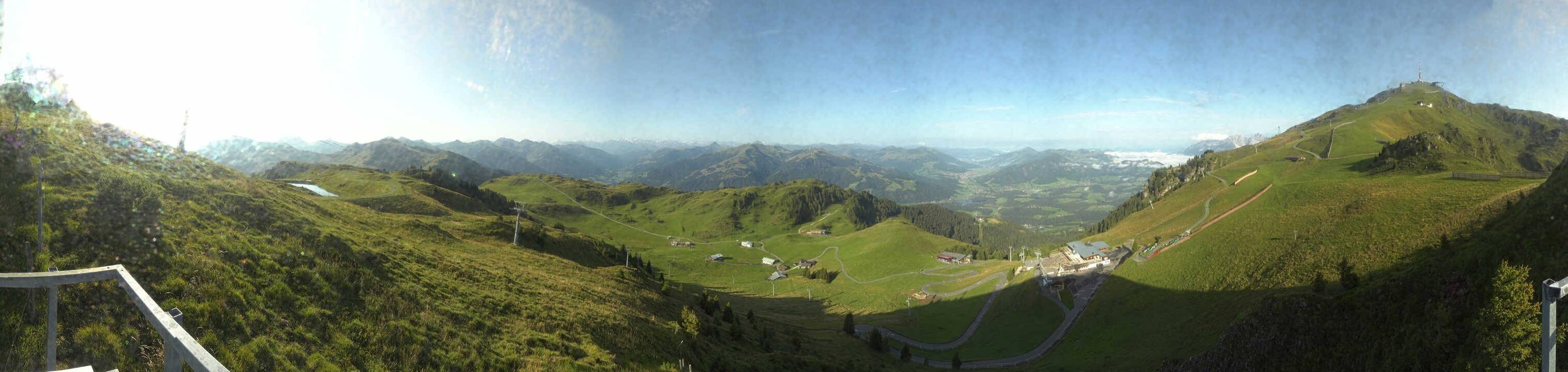 Archived image Webcam Kitzbüheler Hornköpfl - Tyrol