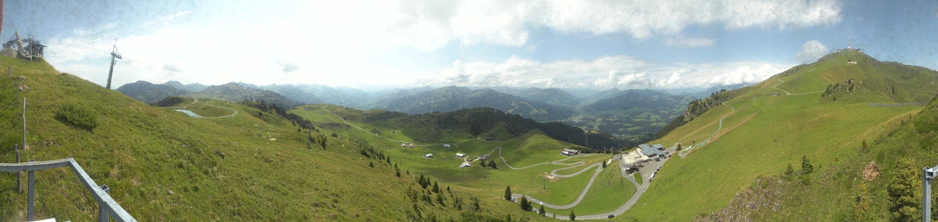 Archiv Foto Webcam Blick vom Kitzbüheler Hornköpfl