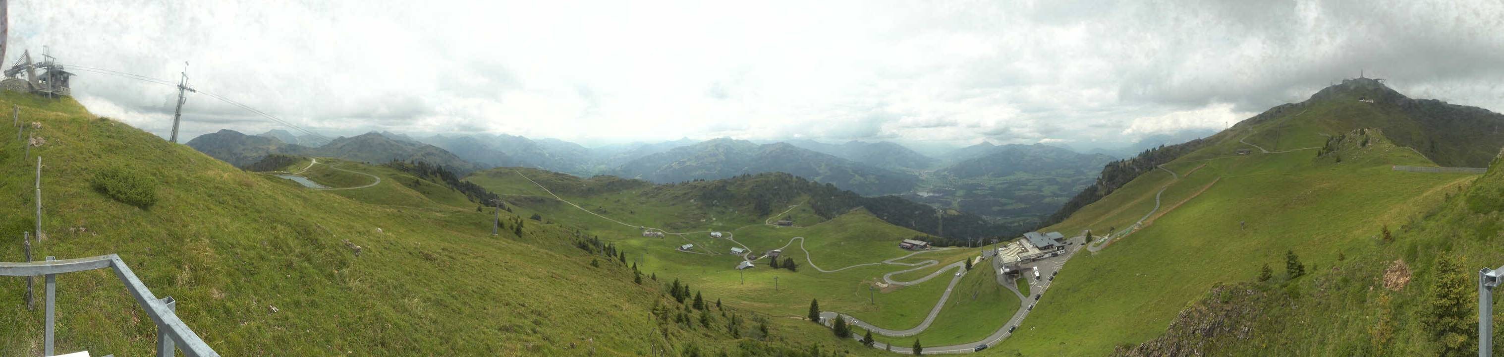 Archiv Foto Webcam Blick vom Kitzbüheler Hornköpfl