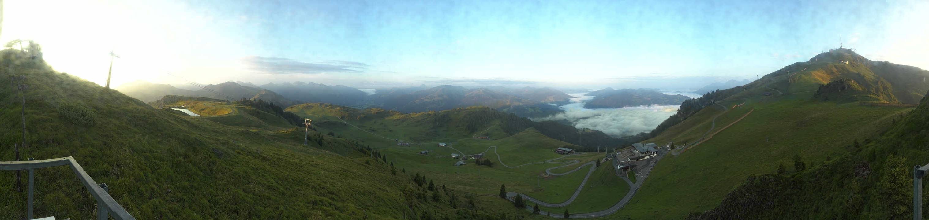 Archived image Webcam Kitzbüheler Hornköpfl - Tyrol