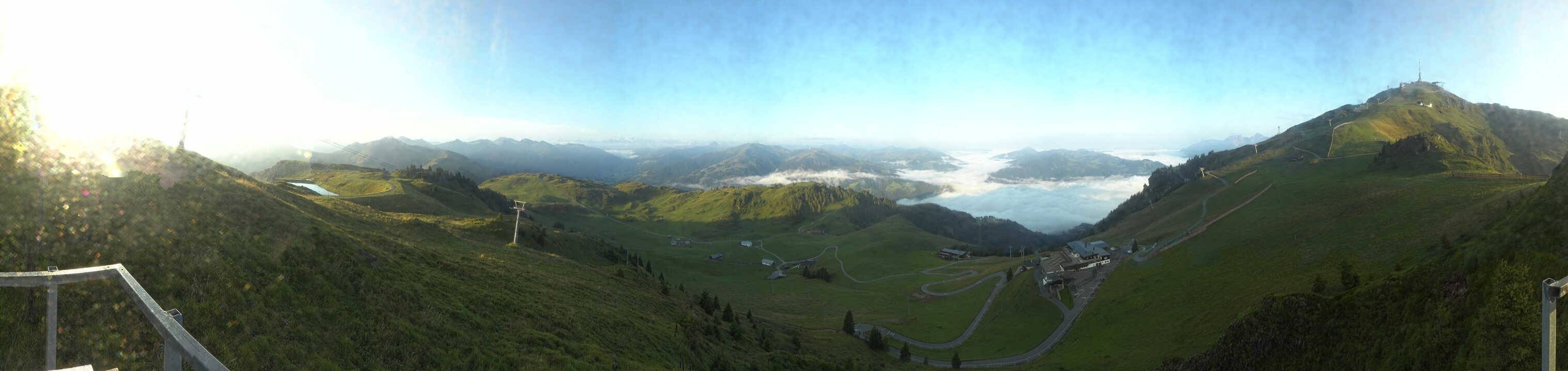 Archived image Webcam Kitzbüheler Hornköpfl - Tyrol