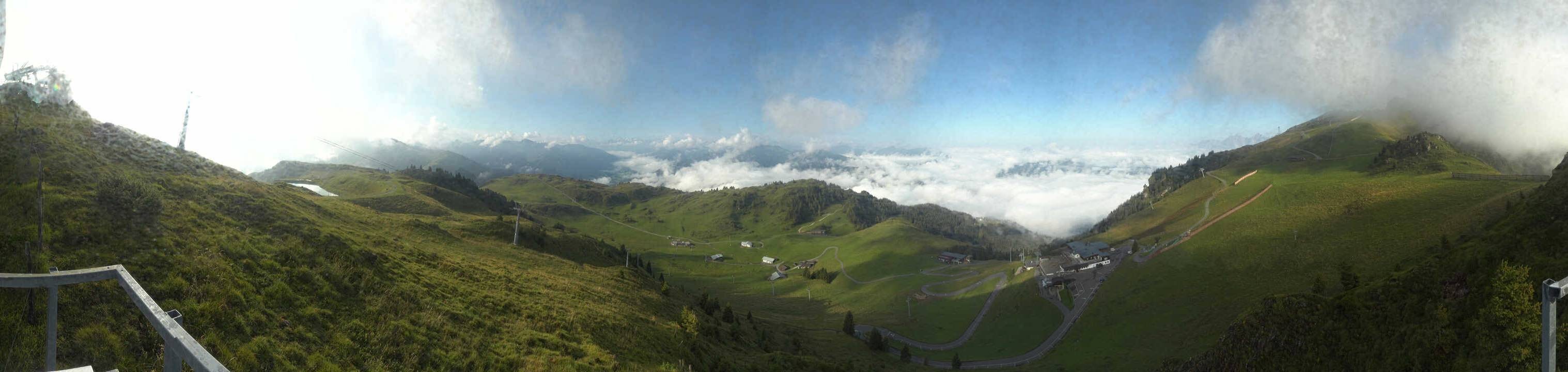 Archived image Webcam Kitzbüheler Hornköpfl - Tyrol