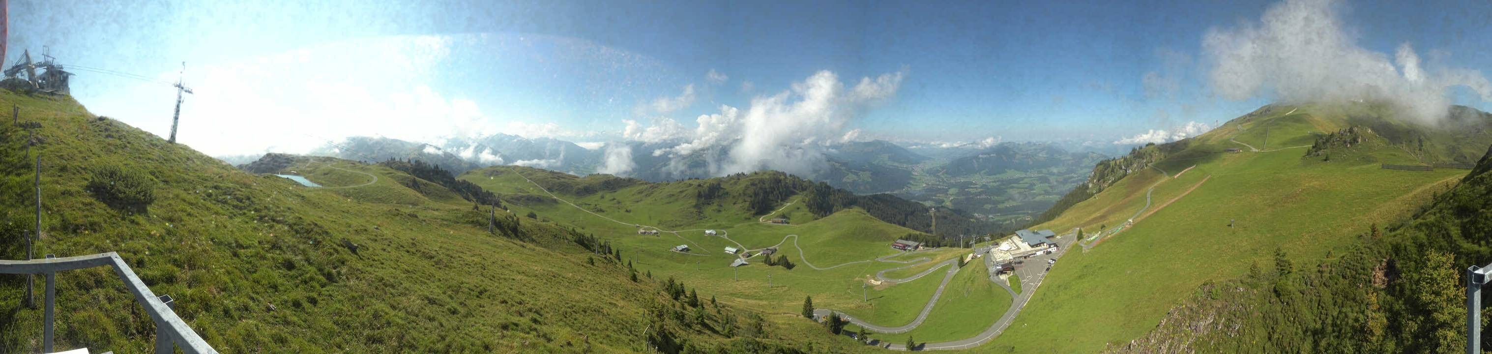 Archiv Foto Webcam Blick vom Kitzbüheler Hornköpfl
