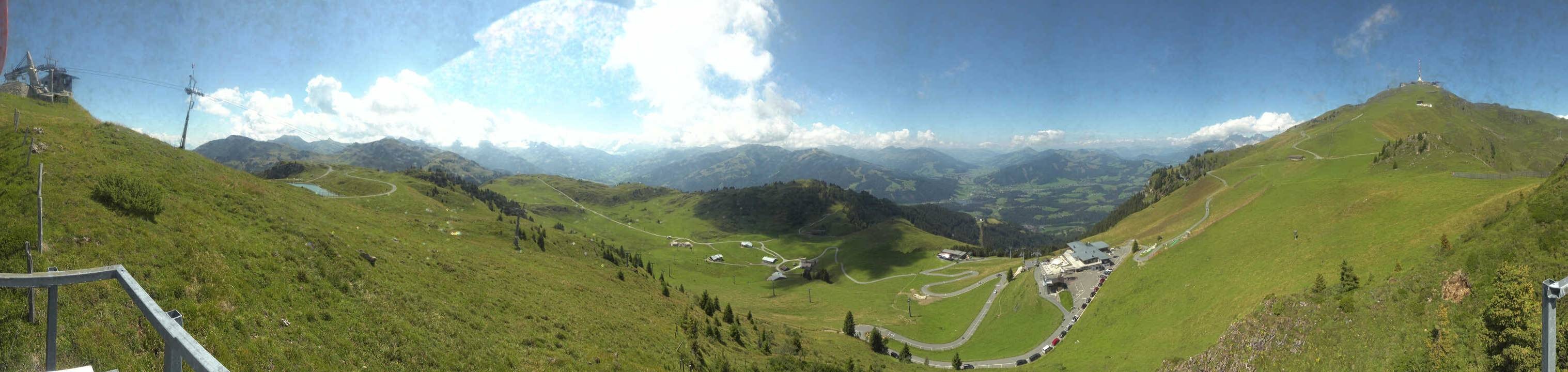 Archiv Foto Webcam Blick vom Kitzbüheler Hornköpfl