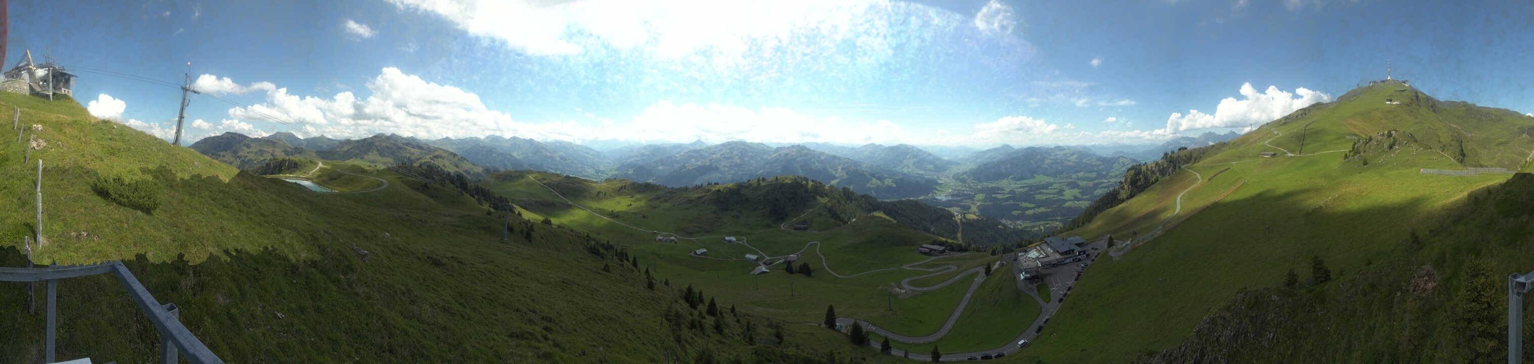 Archiv Foto Webcam Blick vom Kitzbüheler Hornköpfl