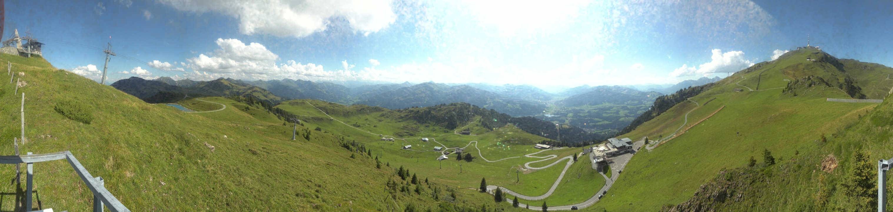 Archived image Webcam Kitzbüheler Hornköpfl - Tyrol