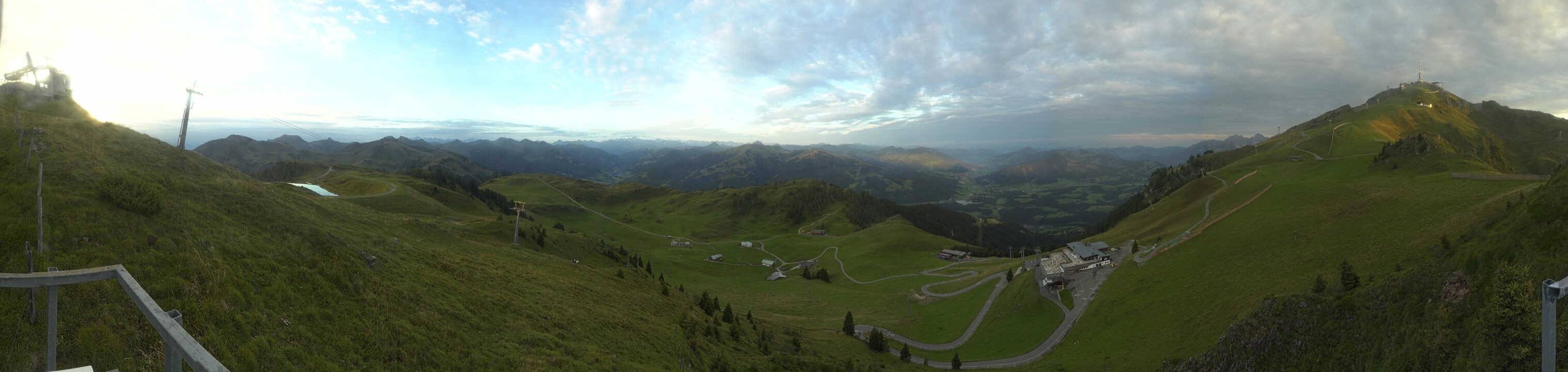 Archived image Webcam Kitzbüheler Hornköpfl - Tyrol