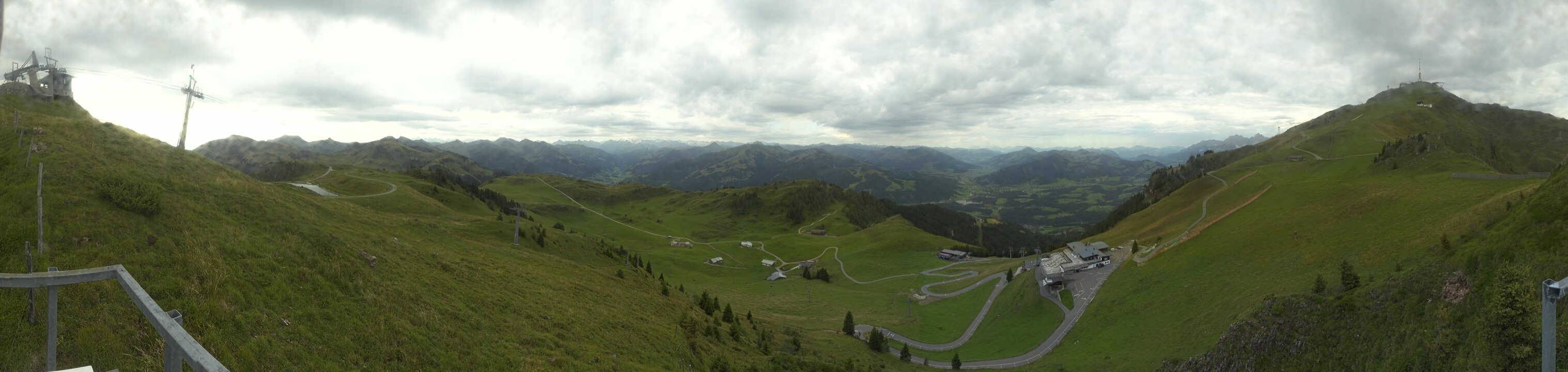 Archived image Webcam Kitzbüheler Hornköpfl - Tyrol