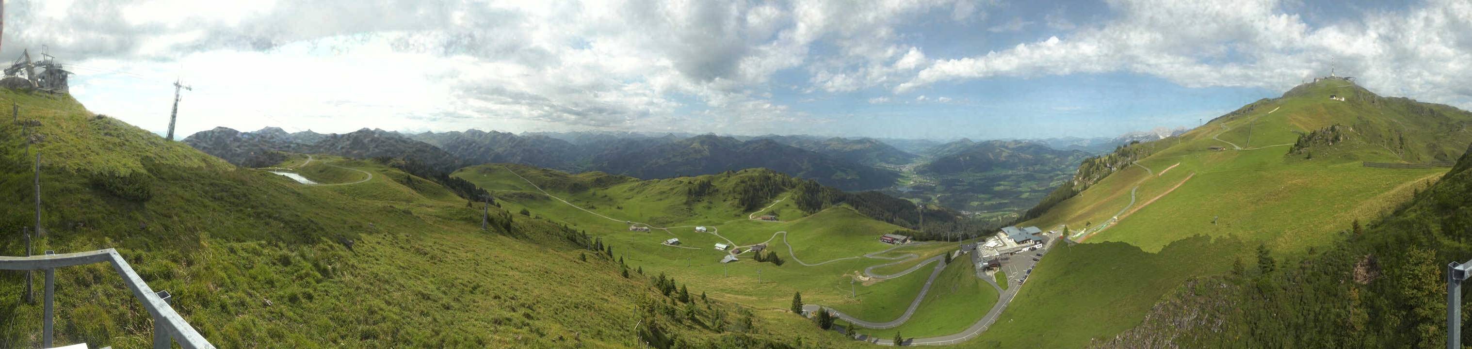Archived image Webcam Kitzbüheler Hornköpfl - Tyrol