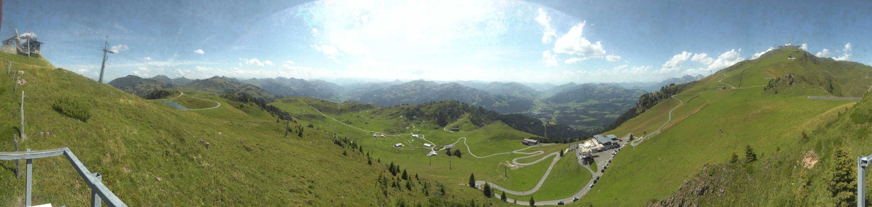 Archived image Webcam Kitzbüheler Hornköpfl - Tyrol