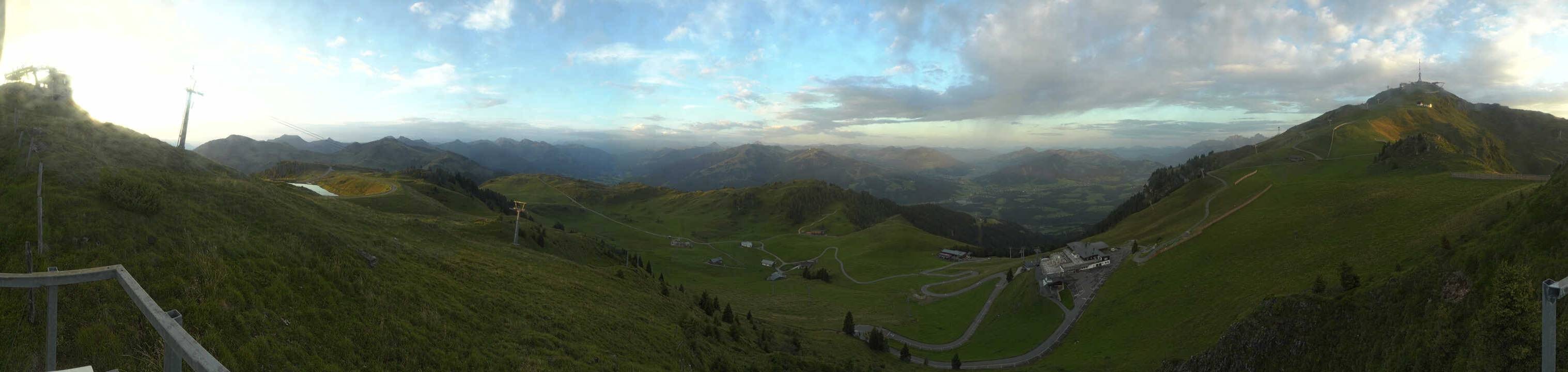 Archived image Webcam Kitzbüheler Hornköpfl - Tyrol