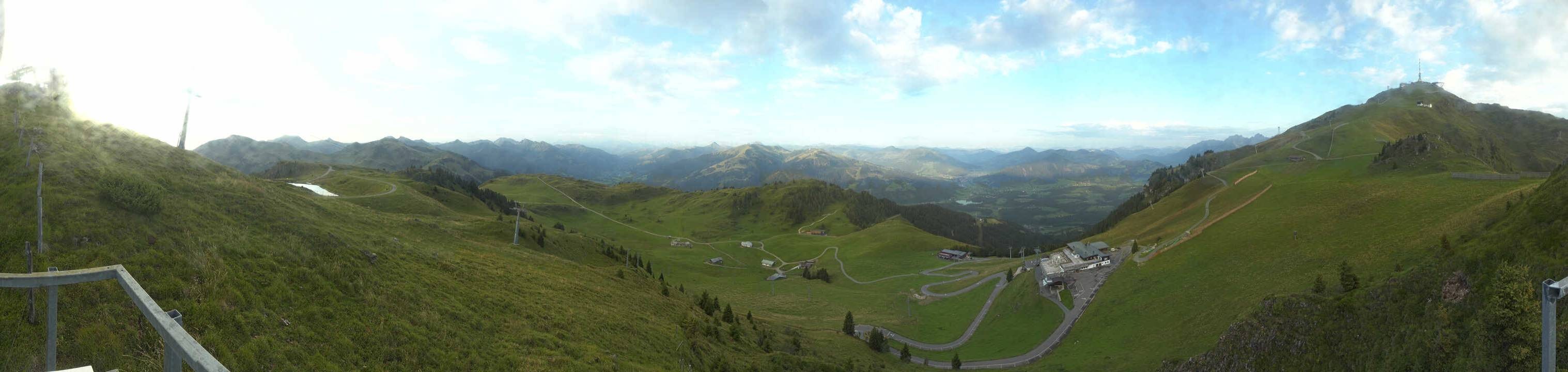 Archived image Webcam Kitzbüheler Hornköpfl - Tyrol
