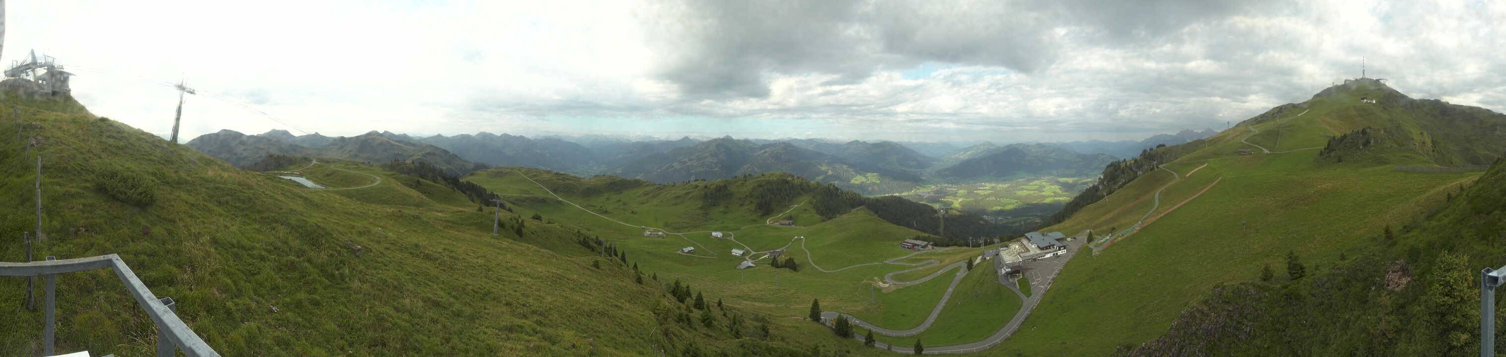 Archived image Webcam Kitzbüheler Hornköpfl - Tyrol