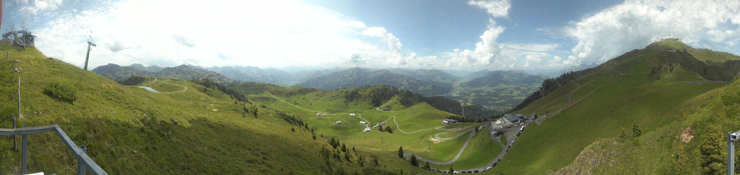 Archived image Webcam Kitzbüheler Hornköpfl - Tyrol
