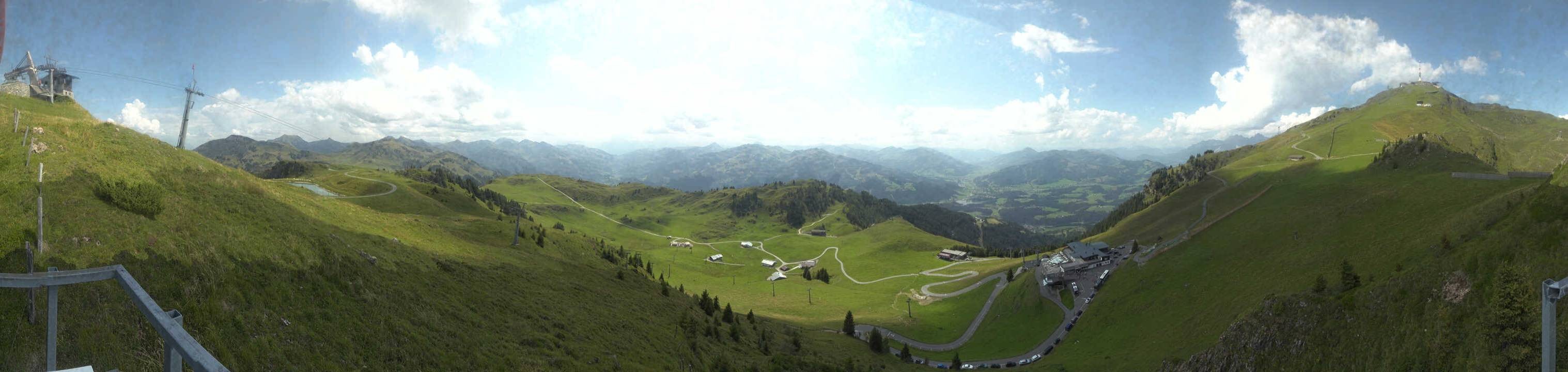 Archived image Webcam Kitzbüheler Hornköpfl - Tyrol
