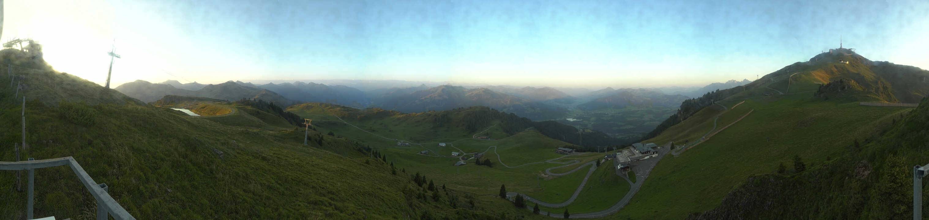 Archived image Webcam Kitzbüheler Hornköpfl - Tyrol