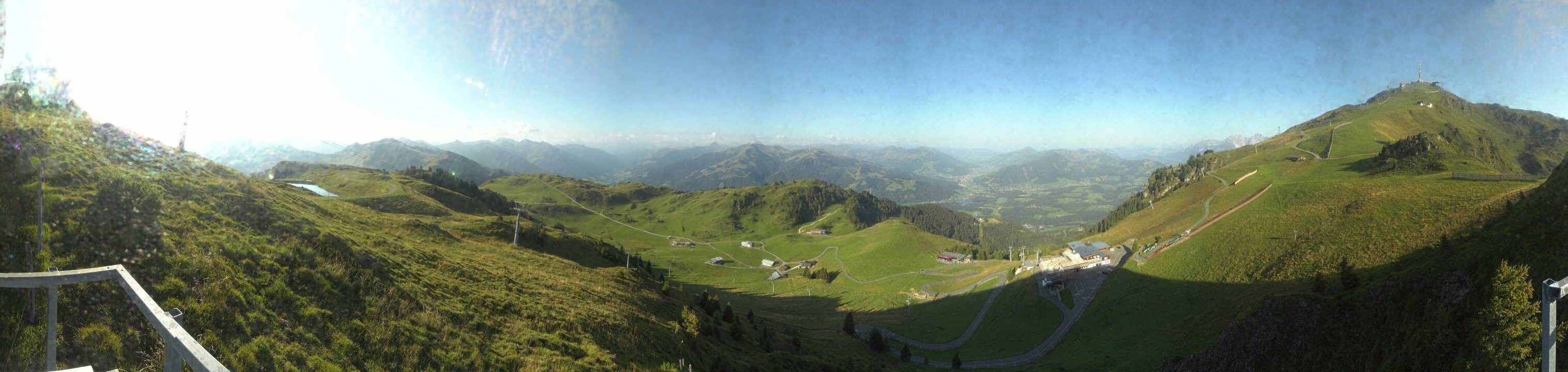 Archived image Webcam Kitzbüheler Hornköpfl - Tyrol