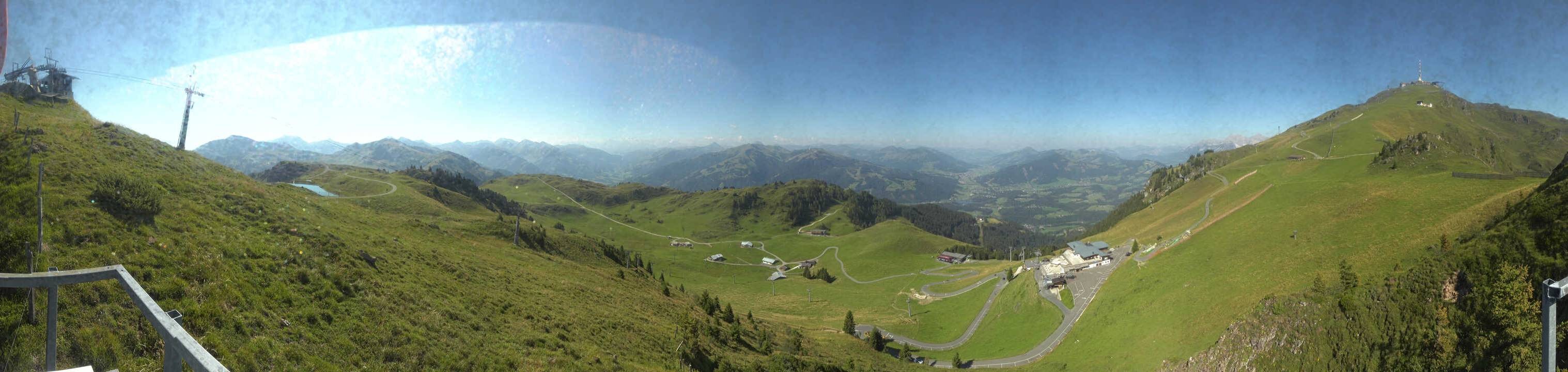 Archiv Foto Webcam Blick vom Kitzbüheler Hornköpfl