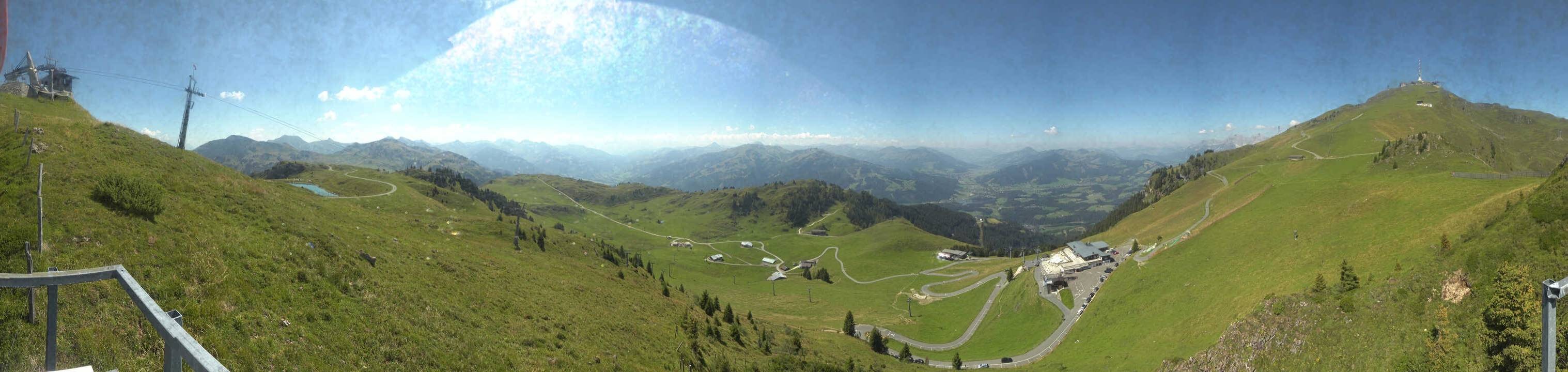 Archiv Foto Webcam Blick vom Kitzbüheler Hornköpfl