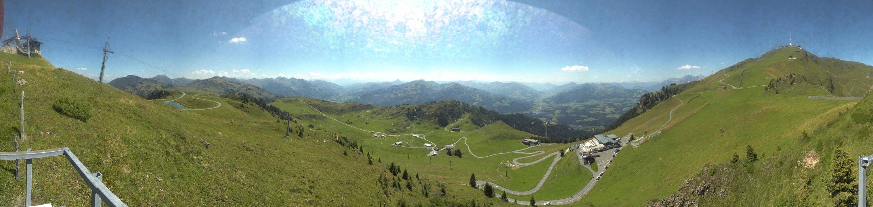 Archiv Foto Webcam Blick vom Kitzbüheler Hornköpfl