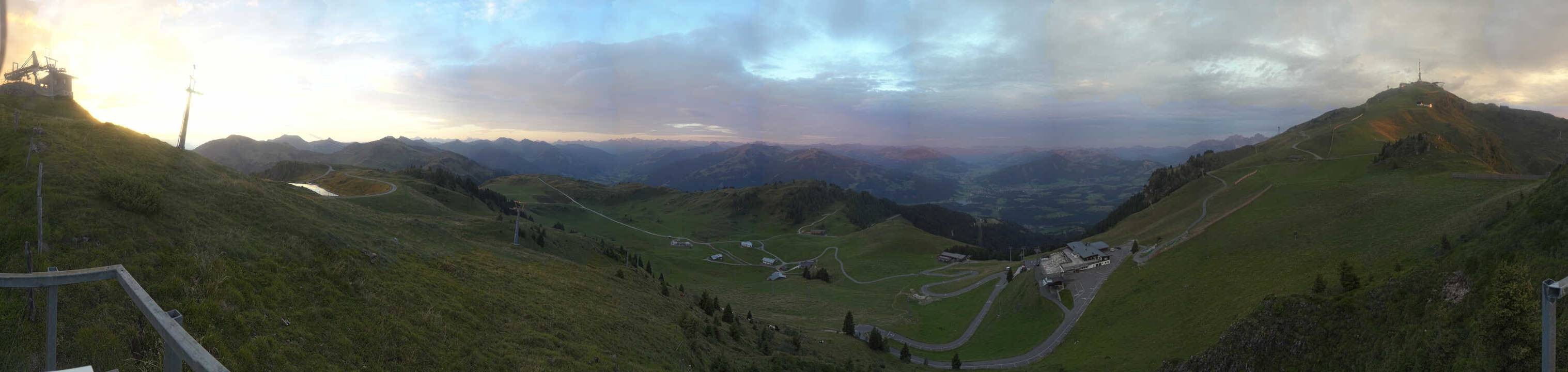 Archiv Foto Webcam Blick vom Kitzbüheler Hornköpfl