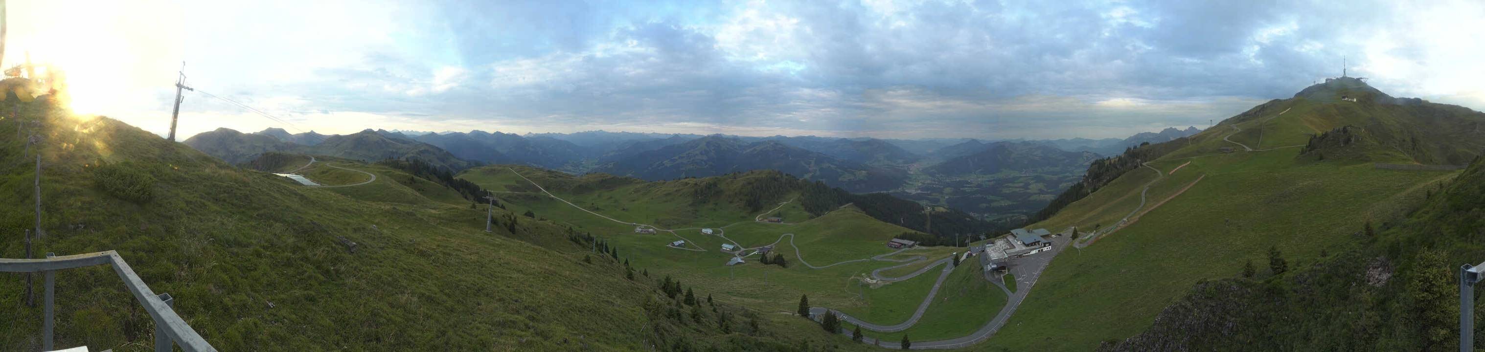 Archiv Foto Webcam Blick vom Kitzbüheler Hornköpfl
