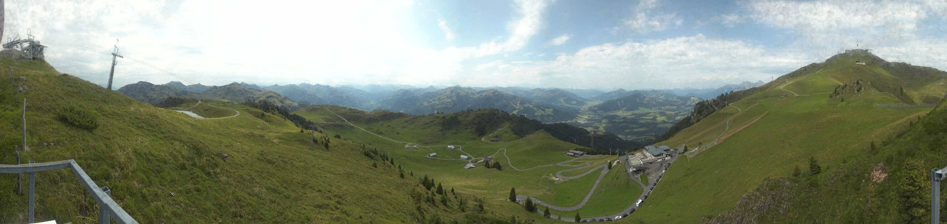 Archiv Foto Webcam Blick vom Kitzbüheler Hornköpfl