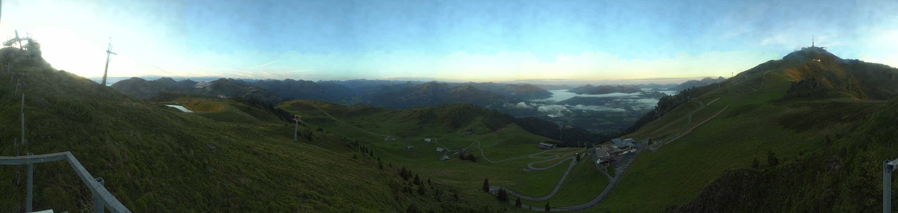 Archiv Foto Webcam Blick vom Kitzbüheler Hornköpfl