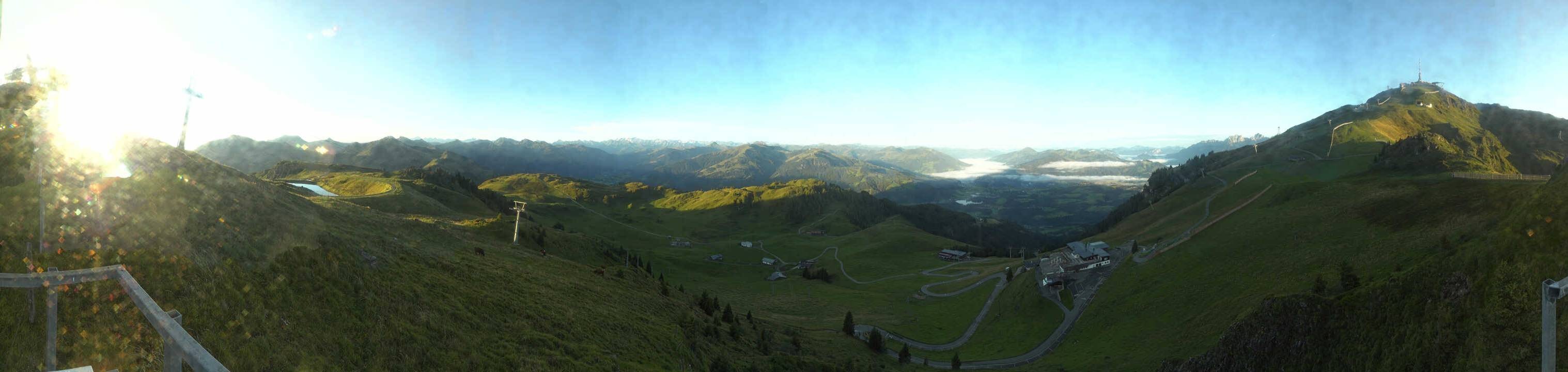 Archiv Foto Webcam Blick vom Kitzbüheler Hornköpfl