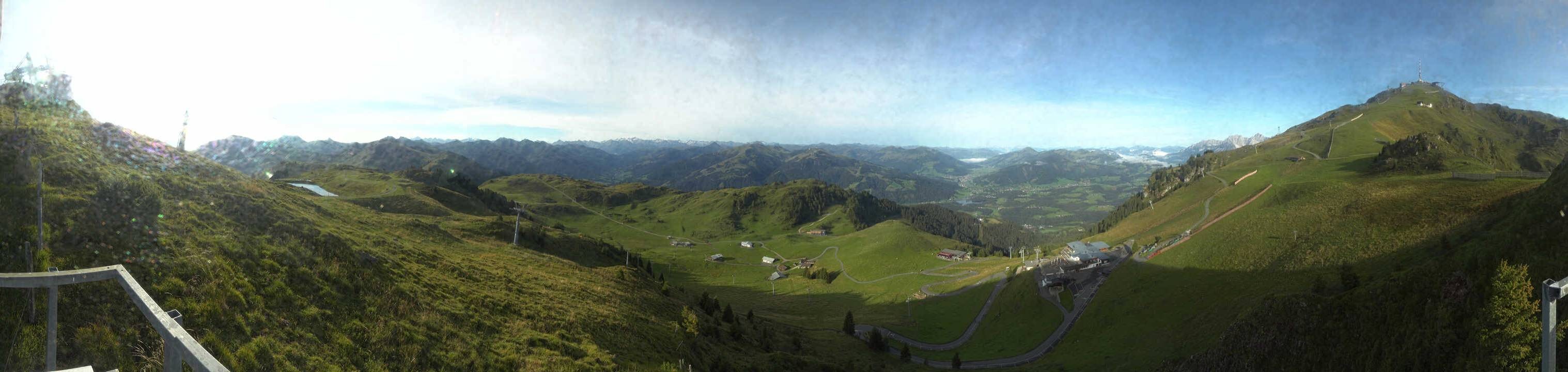 Archiv Foto Webcam Blick vom Kitzbüheler Hornköpfl