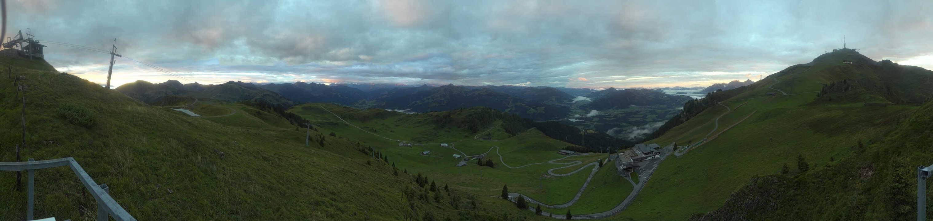 Archiv Foto Webcam Blick vom Kitzbüheler Hornköpfl