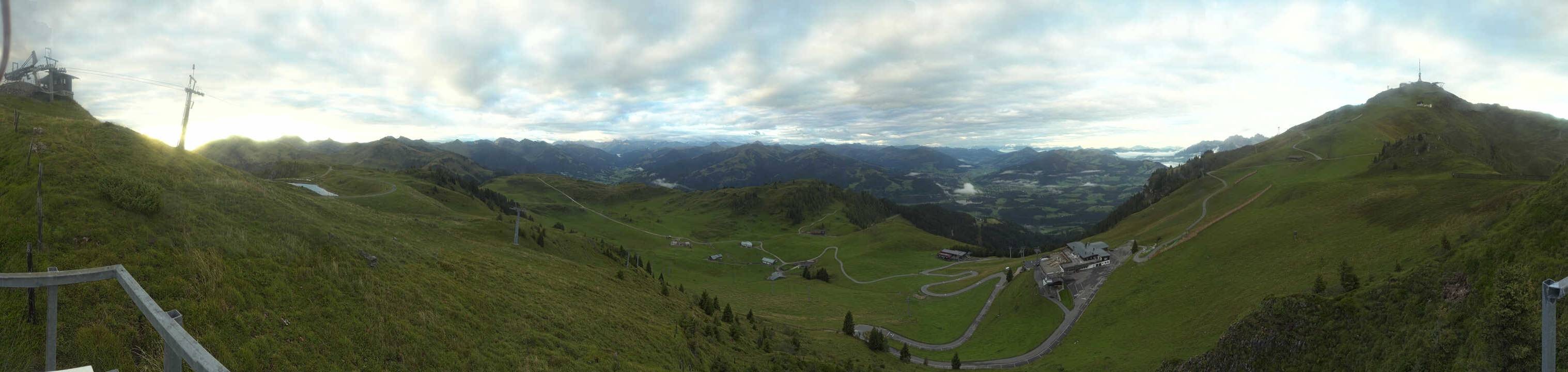 Archiv Foto Webcam Blick vom Kitzbüheler Hornköpfl