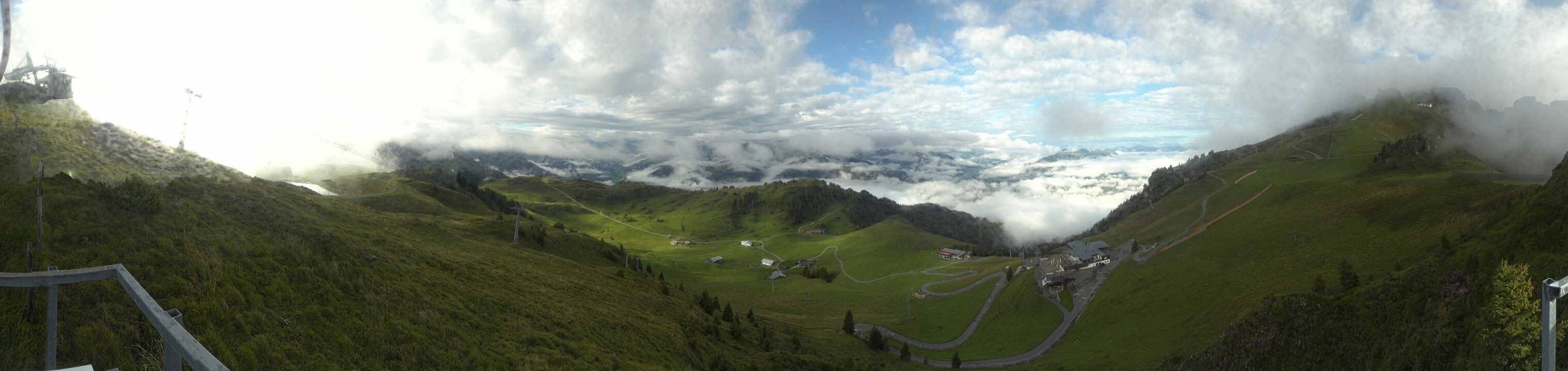 Archiv Foto Webcam Blick vom Kitzbüheler Hornköpfl