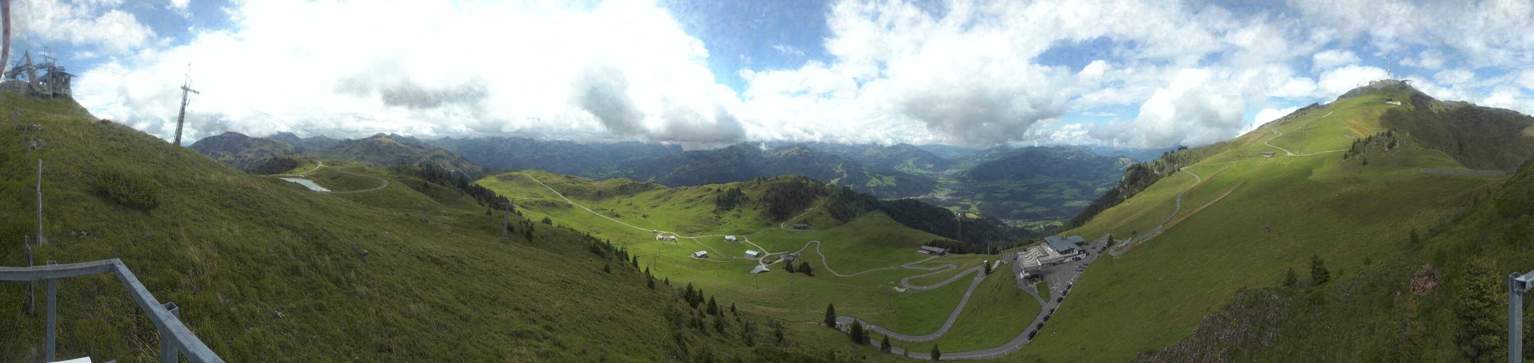 Archiv Foto Webcam Blick vom Kitzbüheler Hornköpfl