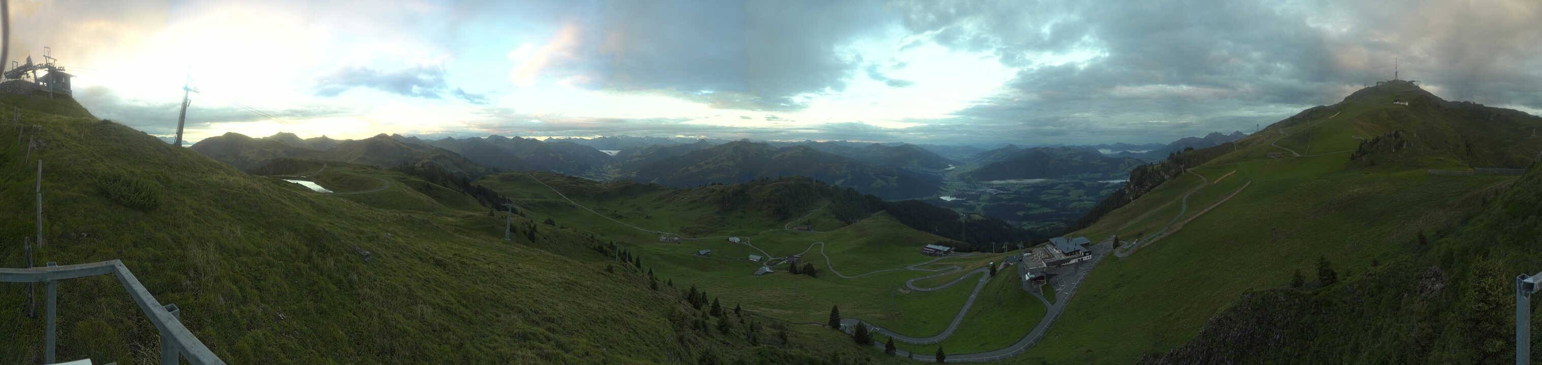Archiv Foto Webcam Blick vom Kitzbüheler Hornköpfl