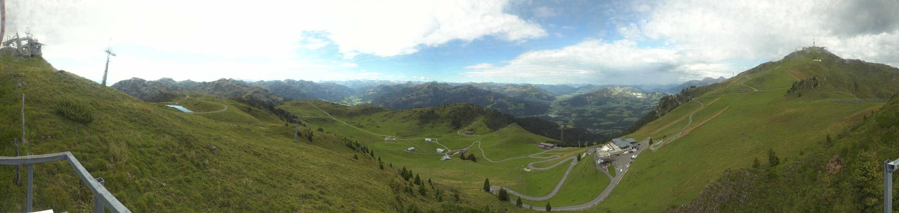 Archiv Foto Webcam Blick vom Kitzbüheler Hornköpfl