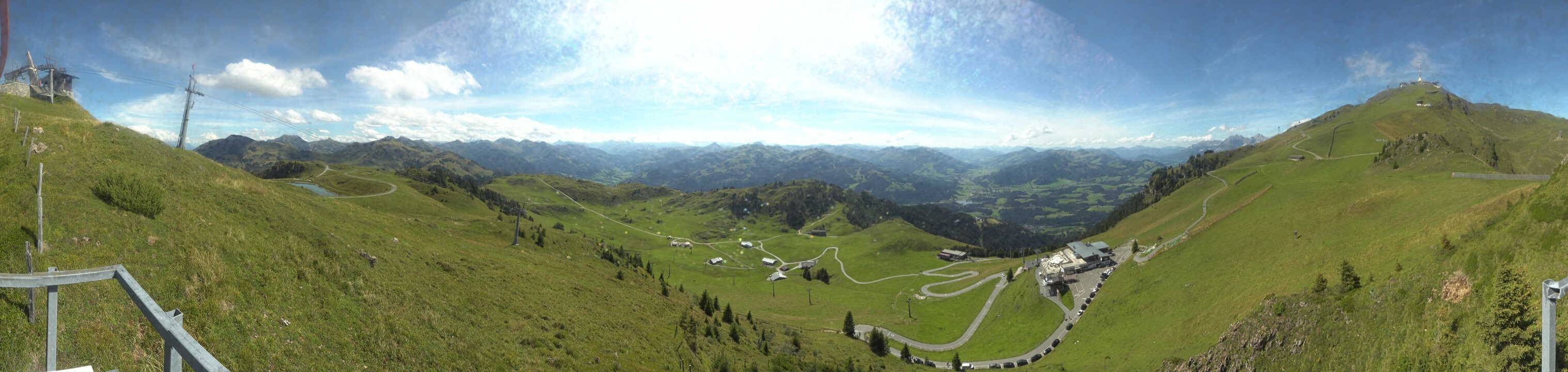Archiv Foto Webcam Blick vom Kitzbüheler Hornköpfl