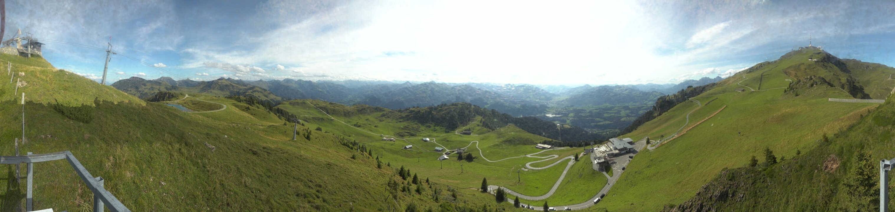 Archiv Foto Webcam Blick vom Kitzbüheler Hornköpfl