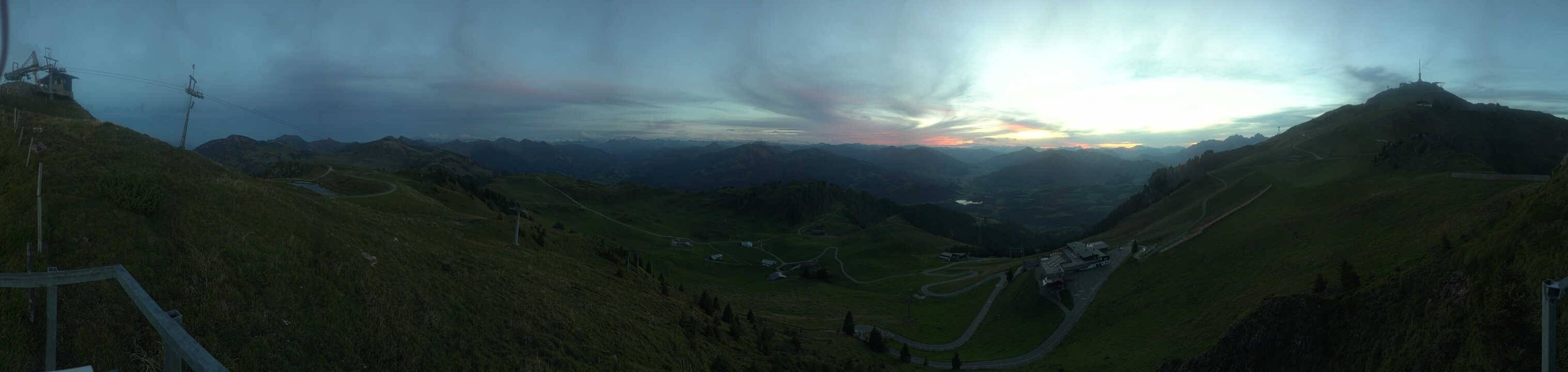 Archiv Foto Webcam Blick vom Kitzbüheler Hornköpfl