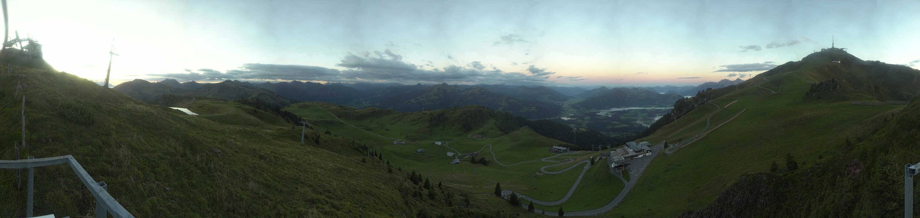 Archiv Foto Webcam Blick vom Kitzbüheler Hornköpfl